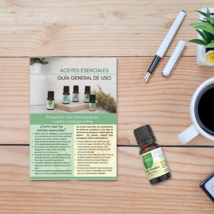 Guía general de aceites esenciales (Flyer)