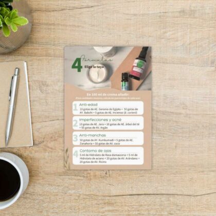 Flyer SMART CREAM con recetas