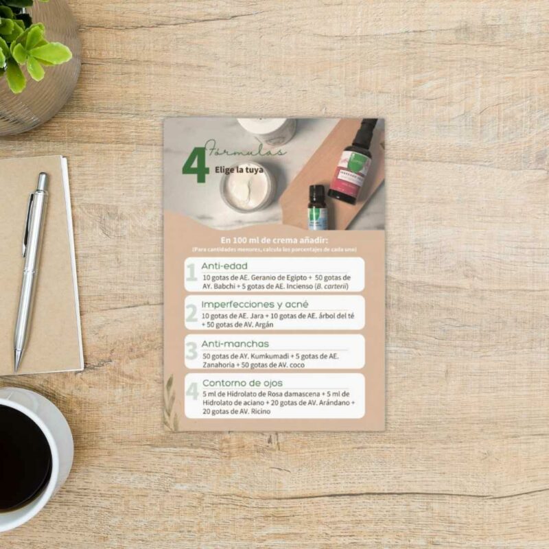 Flyer SMART CREAM con recetas