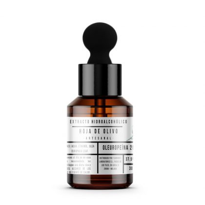 Extracto hidroalcohólico de Hoja de Olivo 30 ml