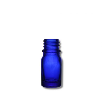 Frasco de vidrio farmacia azul cobalto c/s tapón
