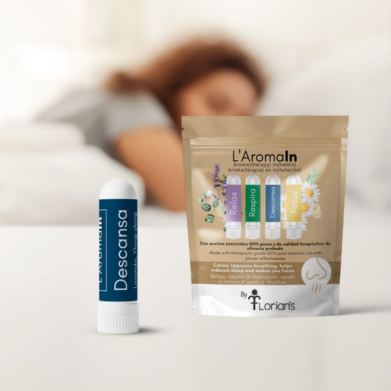 L'Aromain Inhaladores nasales - Relax, respira, descansa y focus - Imagen 3