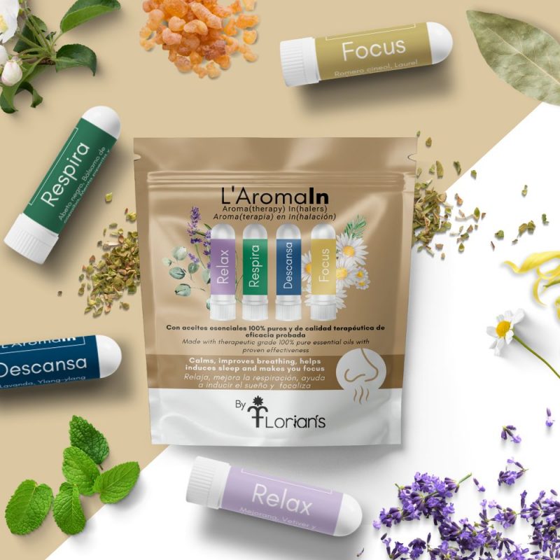 L'Aromain Inhaladores nasales - Relax, respira, descansa y focus - Imagen 5